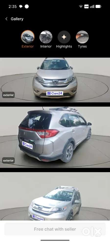 Honda Br-v Diesel 2017 Verfied Bycars24