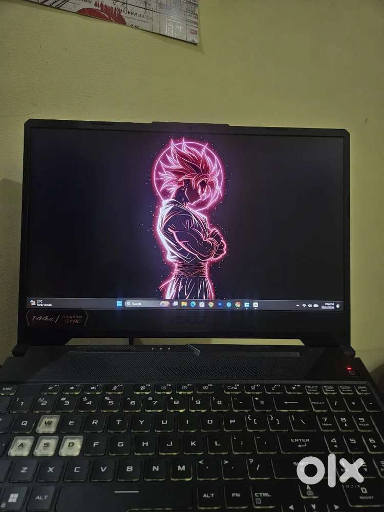 Asus tuf gaming A15 RYZEN 5 7535HS RTX 3050 Vram 4gb ddr5 ram 16gb ...