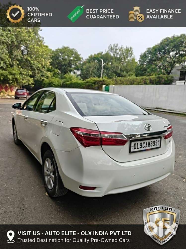 Toyota Corolla Altis G At, 2017, Petrol