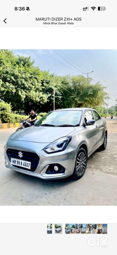 Maruti Suzuki Swift Dzire Amt Zxi Plus, 2021, Petrol
