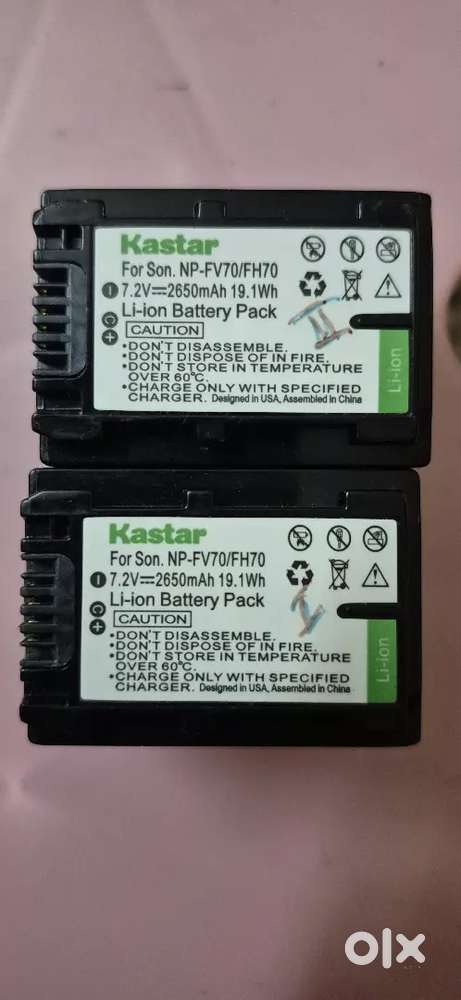 Pin, sạc kingma NP-FV100 cho máy quay sony DCR-SR15, SR21, SR68, SR88, HXR ... | Việt Nam
