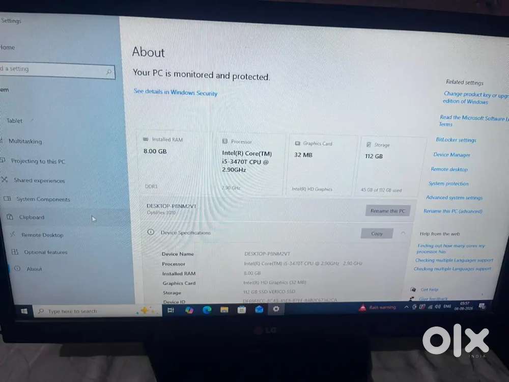 ALL IN ONE DESKTOP