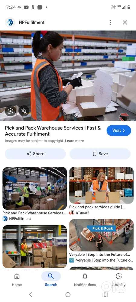 Mogappair - Picking and packing