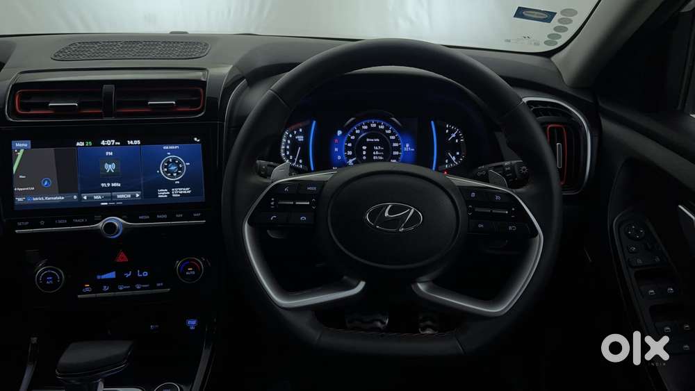 Hyundai Creta 1.4 Sx (o) Turbo Petrol Dct Dual Tone, 2022, Petrol