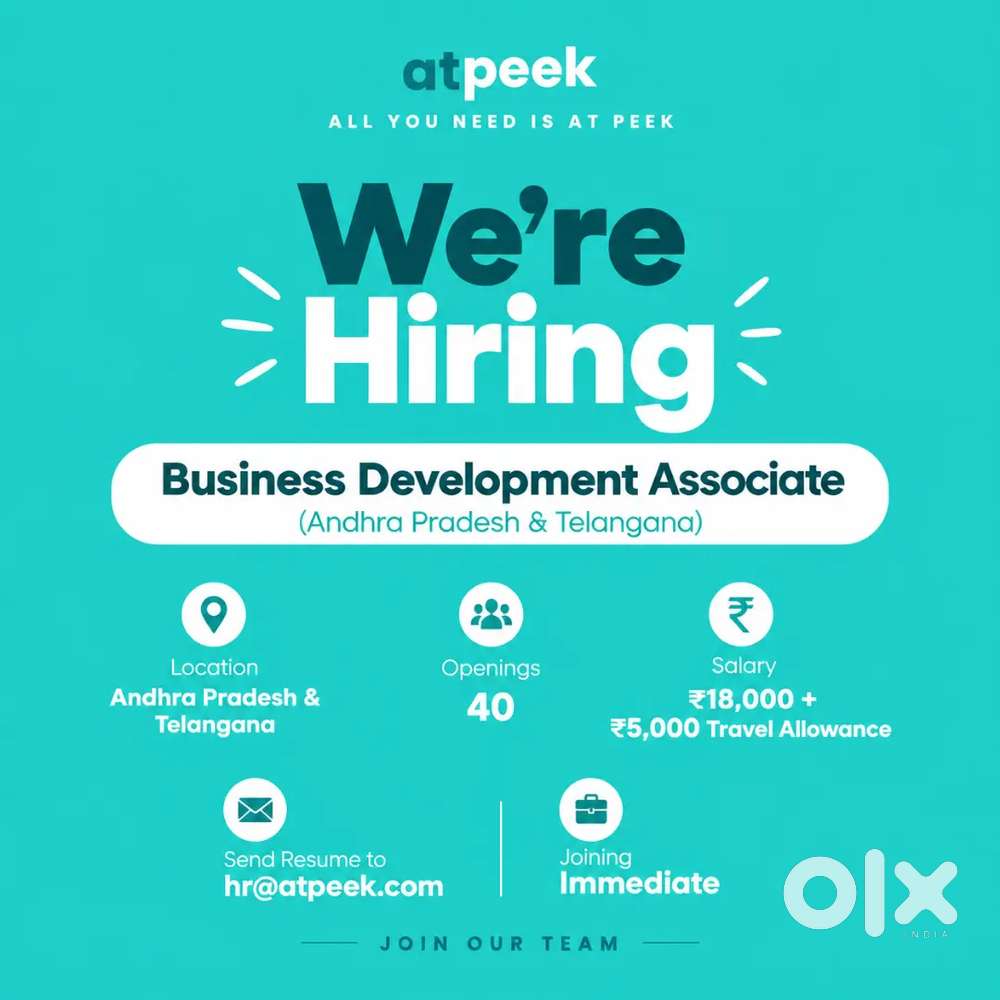 Business Development Associate (BDA) Atpeek | Visakhapatnam