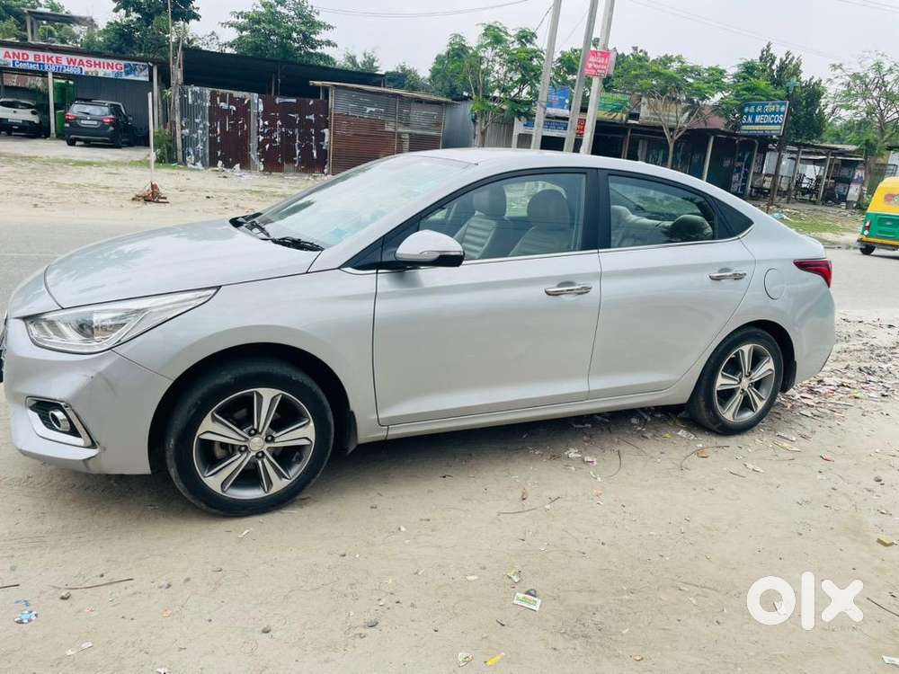 Showroom Condition 56000 Doctor Driven Verna Sx Silver Color