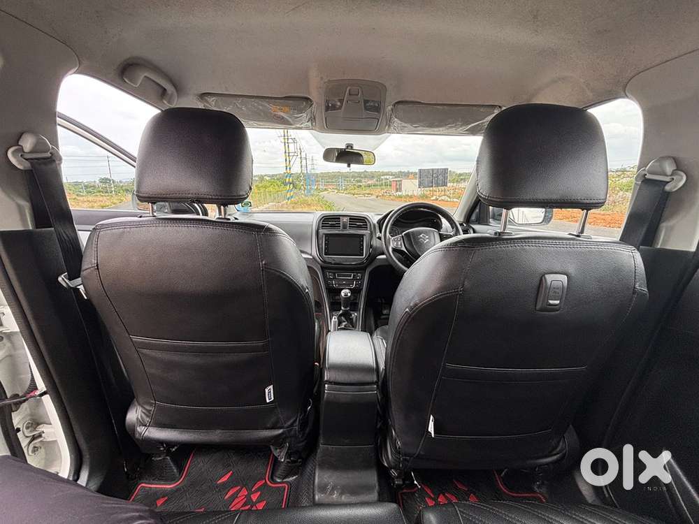 2021 Vitara Brezza Zxi (white)  1st Owner  38k Km  Mint