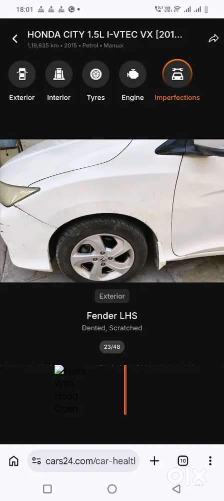 Honda City 2015 Petrol 110000 Km Driven