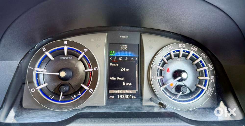 Toyota Innova Crysta 2.4 V 8 Str, 2019, Diesel