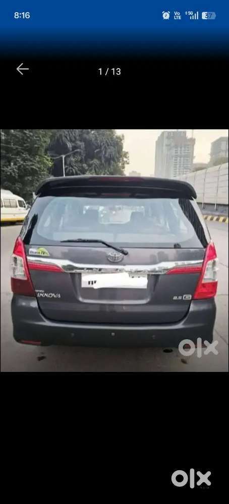 Toyota Innova 2015 Diesel Well Maintained