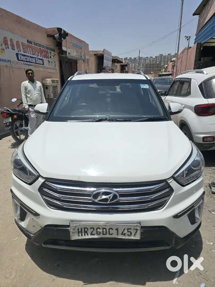 Single Hand Driven Hyundai Creta 2017 With Cng Installed..