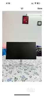 LG 27 IPS FHD Monitor Desktop - Height Adjustable
