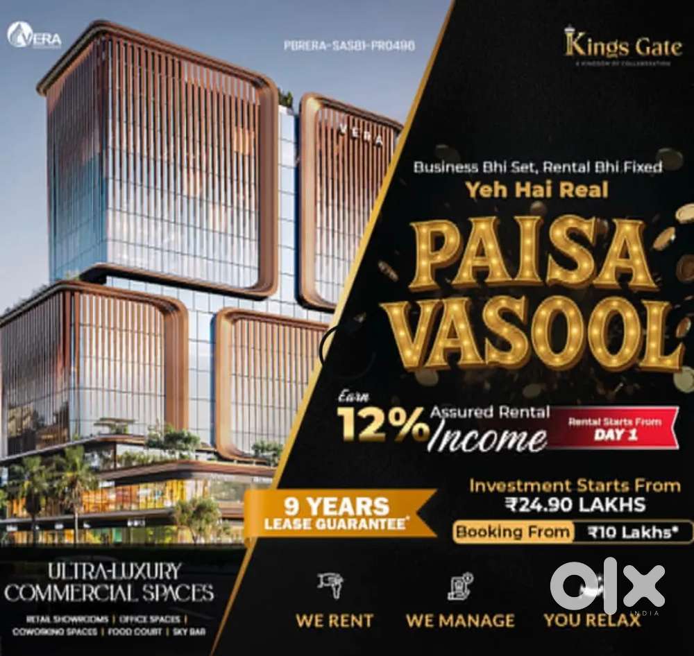 Assured 12% Rental income Per year in GMADA