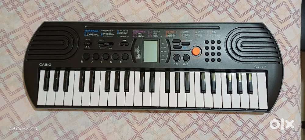 Casio SA-77 Keyboard (44 Keys) Cover Excellent Condition