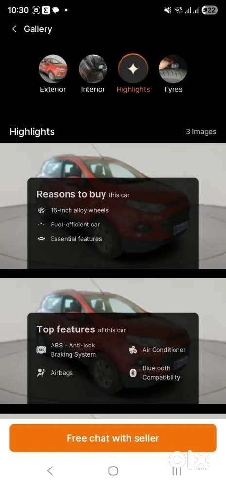 Ford Ecosport 2014 Petrol Well Maintained