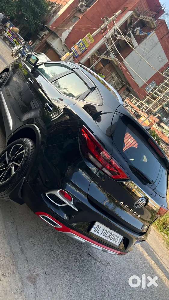 Mg Astor 2022 Petrol, Starry Black, Well Maintained