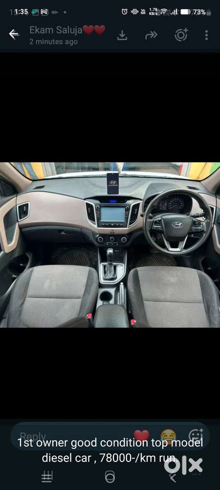 Hyundai Creta 1.6 Sx Automatic, 2016, Diesel