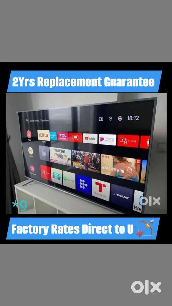 45 Android plus Smart Slim design led tv Soundbar model
