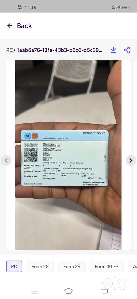 Maruti Suzuki Alto 800 Cng Lxi, 2013, Cng & Hybrids