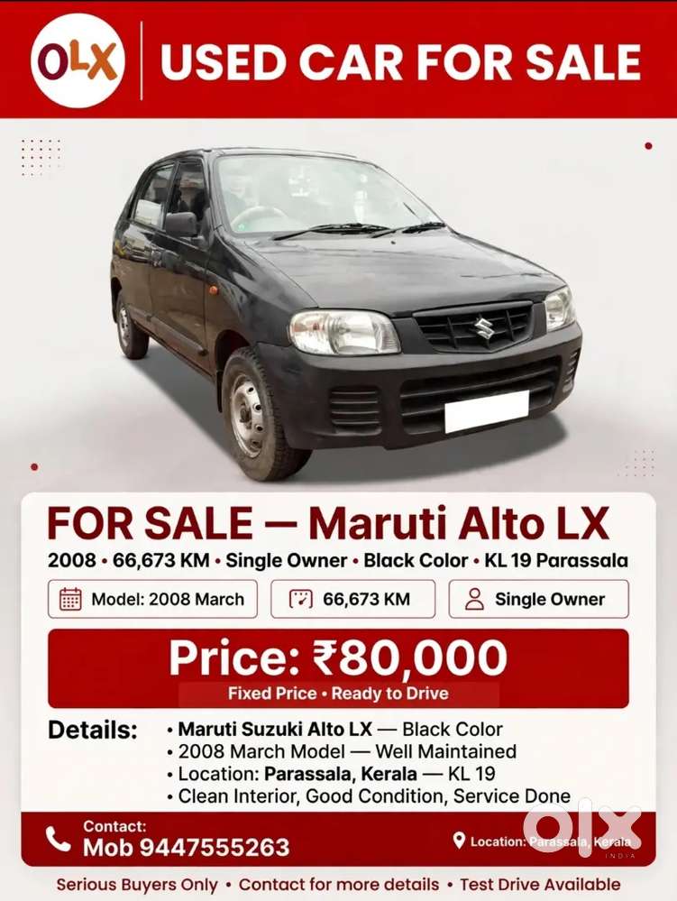 Maruti Suzuki Alto 2008 Lx