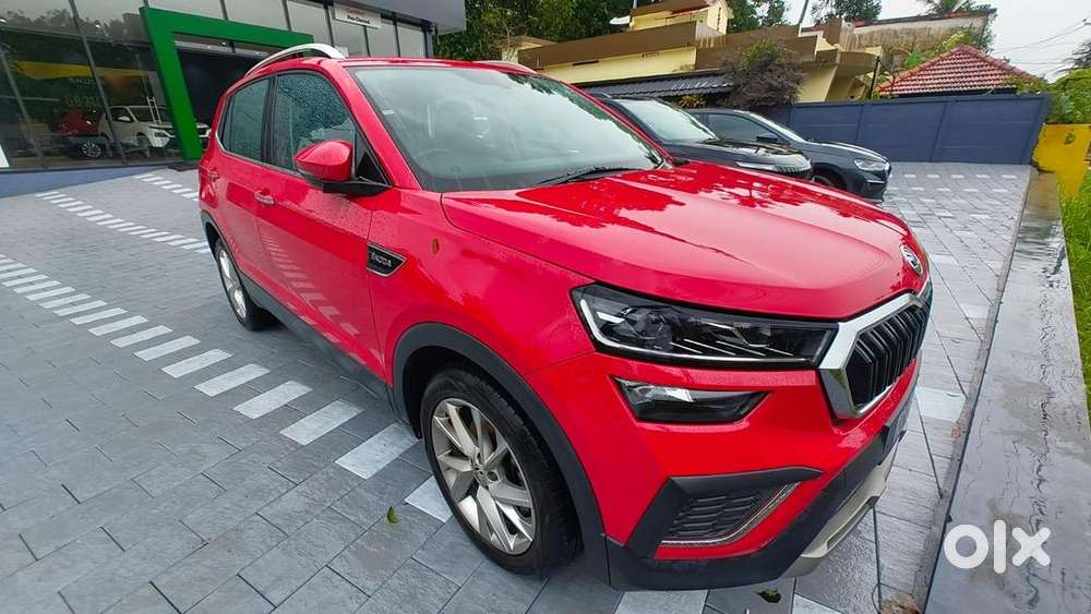 New Red Skoda Kushaq Full Option