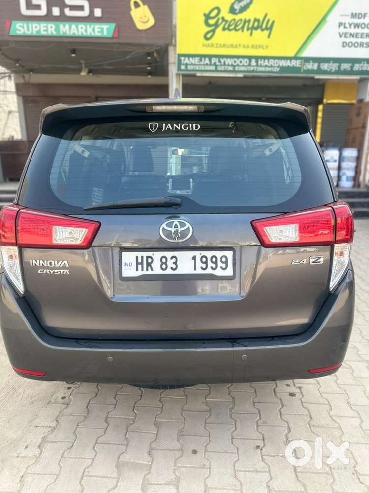 Toyota Innova Crysta 2016 Z Manual