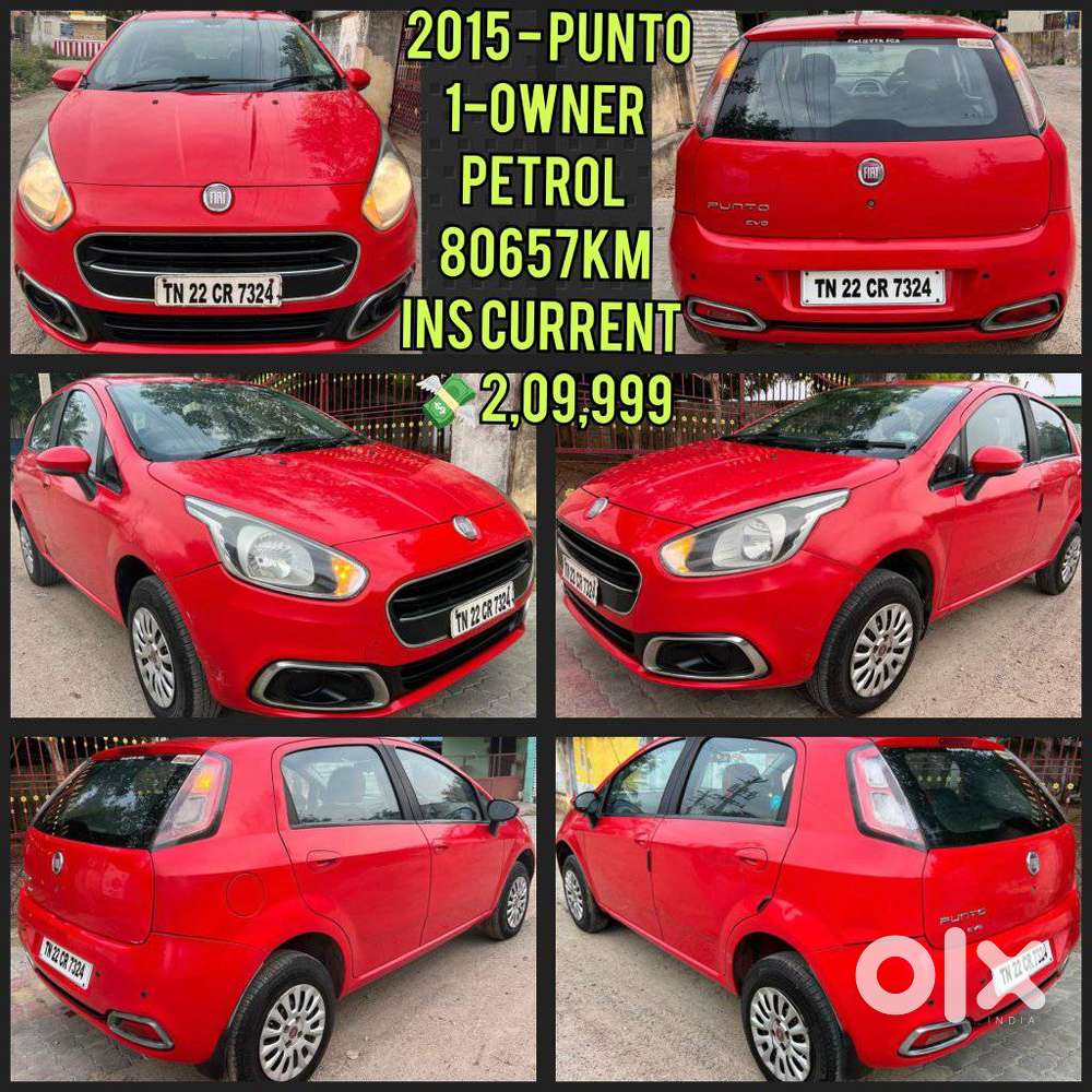 Fiat Punto Evo 1.2 Dynamic, 2015, Petrol