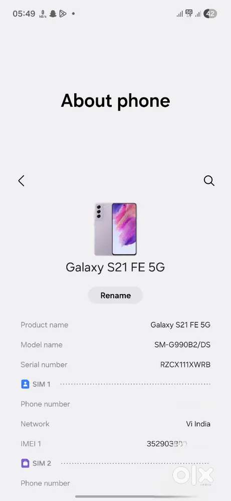 Samsung s 21 fe