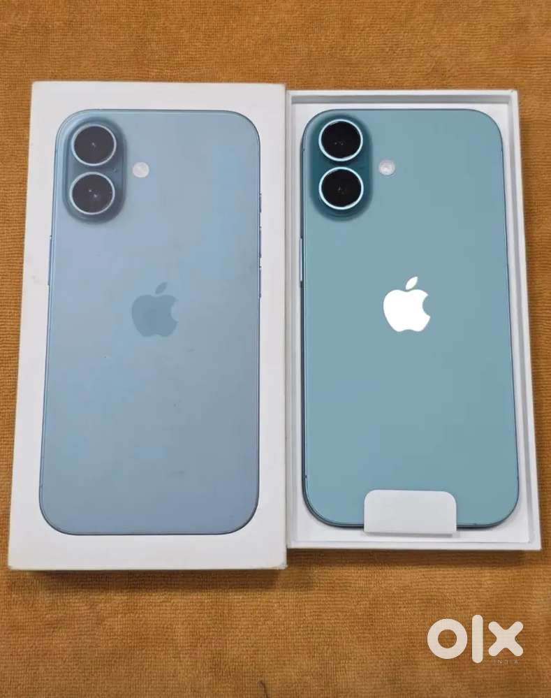 IPHONE 16 PLUS GREEN COLOR STORAGE (( 256GB)) WITH WARRANTY BILL