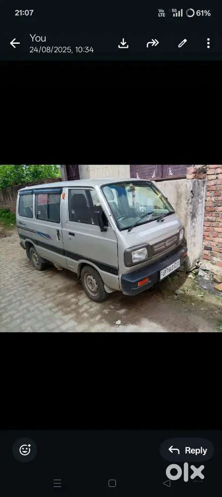 Maruti Suzuki Omni 2019h Lpg 100000 Km Driven Prise 170000