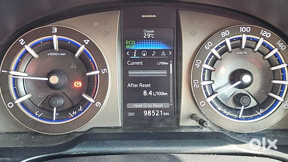 Toyota Innova Crysta 2.4 V, 2019, Diesel