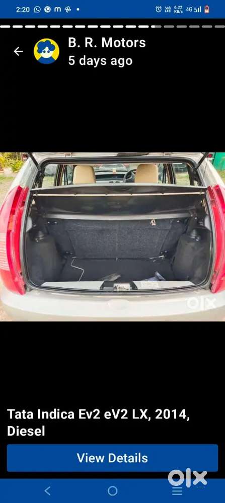 Tata Indica Ev2 2014 Diesel Manual