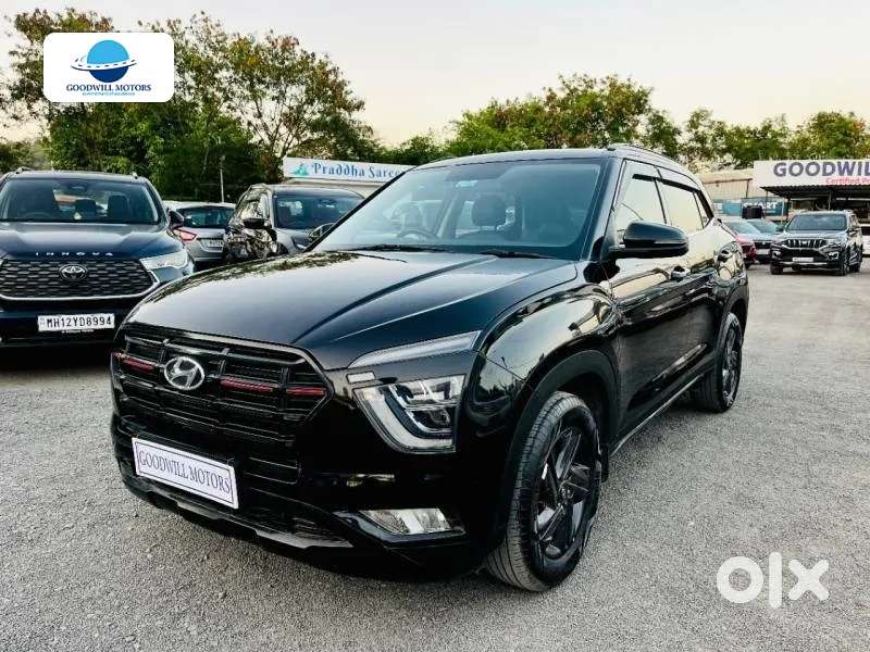 Hyundai Creta 1.5 S Plus Knight Petrol, 2023, Petrol