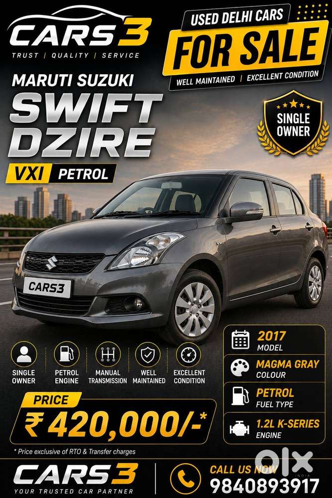 Maruthi Suzuki Dezire Vxi