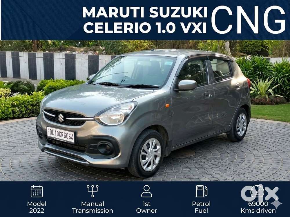 Maruti Suzuki Celerio 1.0 Vxi Mt, 2022, Cng & Hybrids