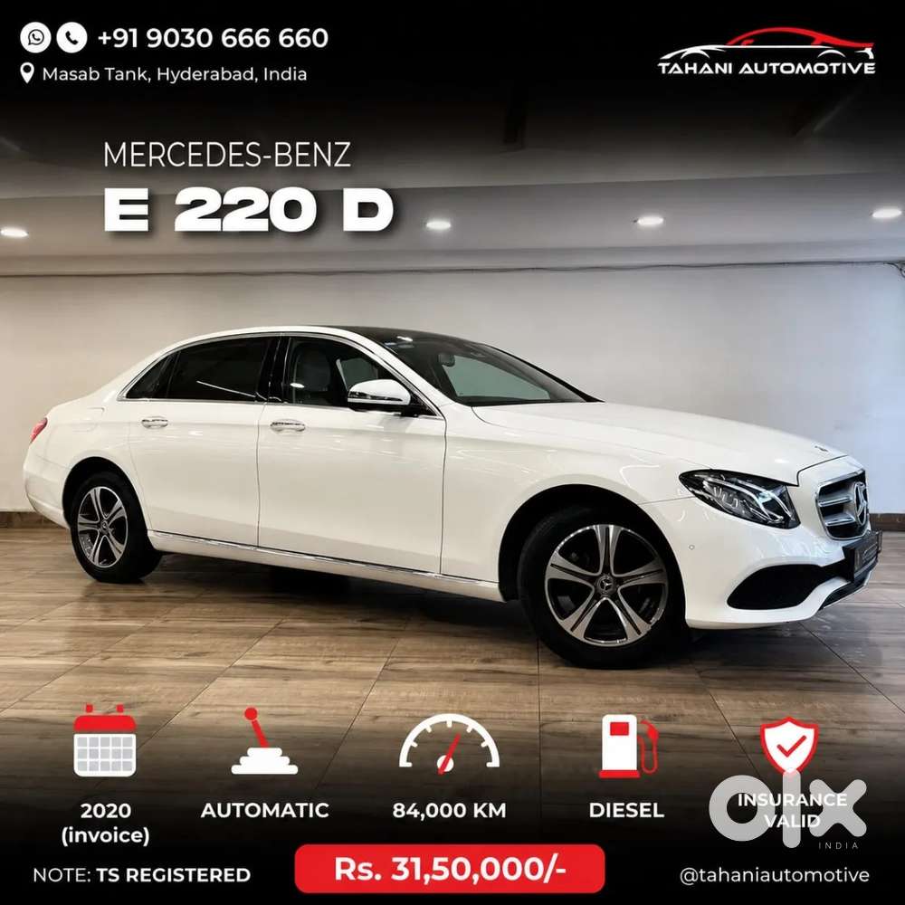 Mercedes-benz E-class E 220 D, 2019, Diesel