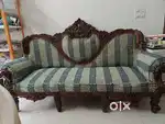 Maharaja Carving Wooden Sofa