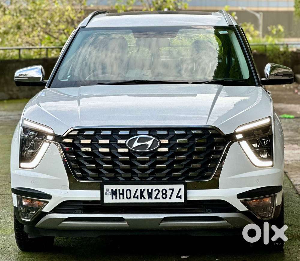 Hyundai Alcazar 2.0 Signature (O) Petrol AT 6 STR Dual Tone, 2021, P ...