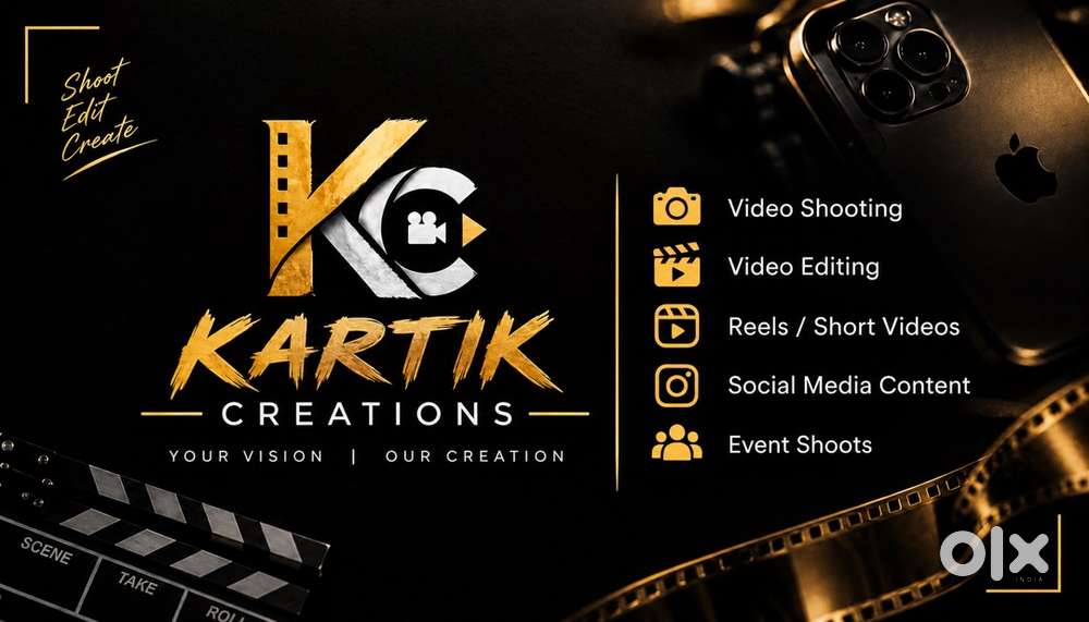 Kartik creations - Reel shooting & Editing / Cinematic reels