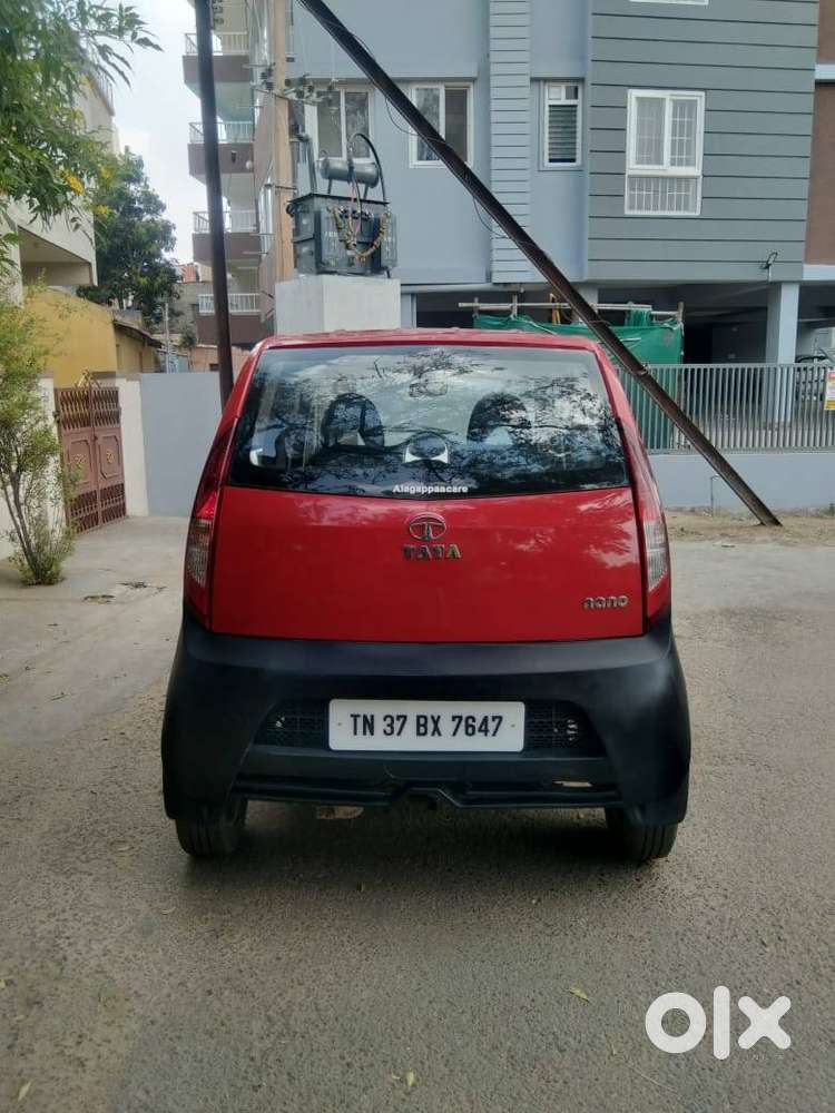 Tata Nano Red Colour 2012 Cx