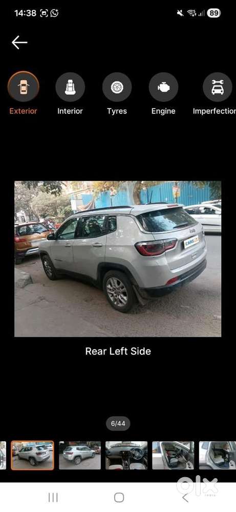Jeep Compass 2018 Diesel 100800 Km Driven