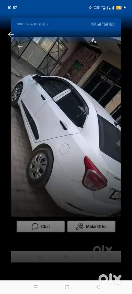 Hyundai Xcent 2016 Cng With Petrol