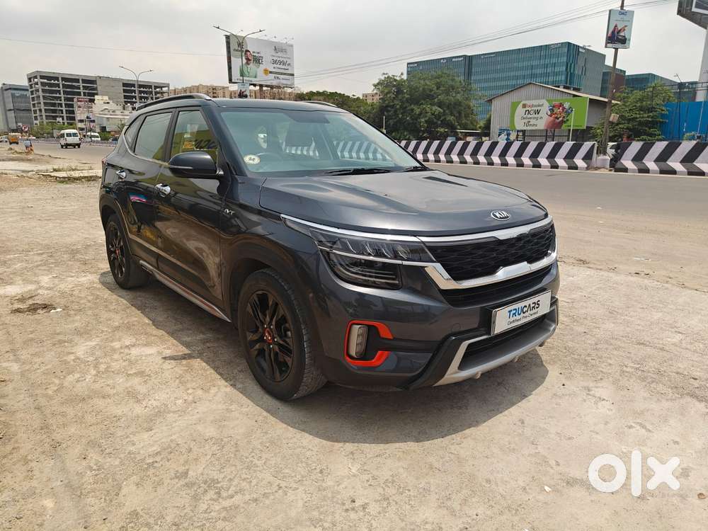 Kia Seltos 1.5 Htx+ Petrol At, 2021, Petrol