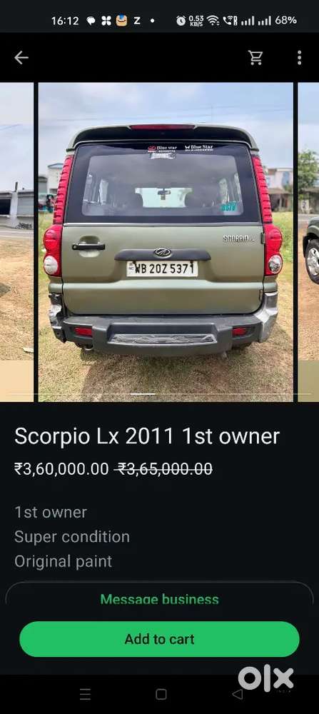 Mahindra Scorpio Classic 2011 Diesel 100004 Km Driven