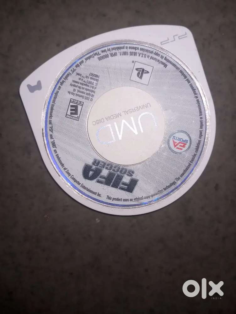 I HAVE A CD OF PSP FIFA SOCCER