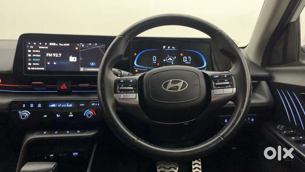 Hyundai Verna 1.5 Sx (o) Turbo Petrol Dct, 2023, Petrol