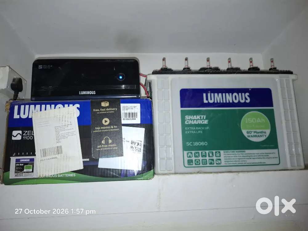 Inverter with Battery - Kitchen & Other Appliances in Wagholi, Pune ...