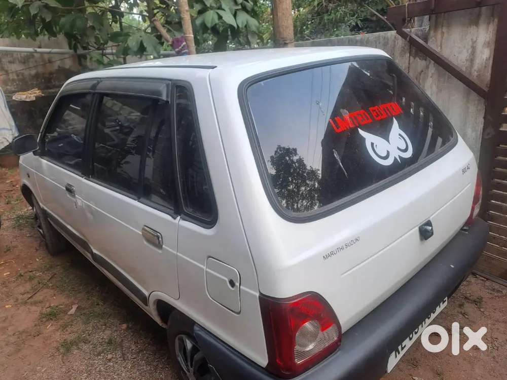 Maruti 800 Ac.  2029 Paper Clear.   Child Ac.  Tyre Above 80%