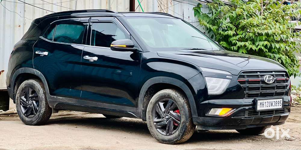 Hyundai Creta 1.5 S Plus Knight Petrol, 2022, Petrol
