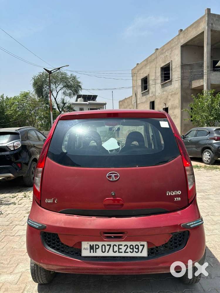 Red Tata Nano Top Petrol Variant Automatic- 12700 Km, Tyres Like New!